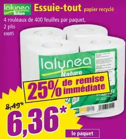 Norma Essuie-tout papier recyclé offre