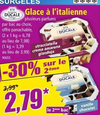 Norma Glace à l'italienne offre