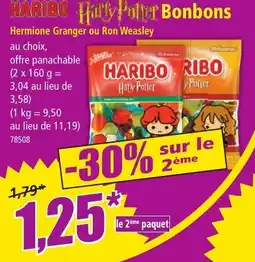 Norma HARIBO Harry Potter Bonbons offre