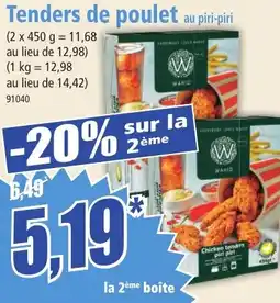 Norma Tenders de poulet au piri-piri offre