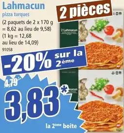 Norma Lahmacun pizza turques offre