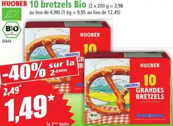 Norma HUOBER 10 bretzels Bio offre