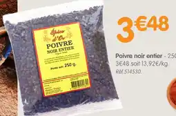 b&m Poivre noir entier offre