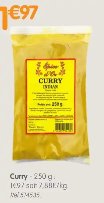 b&m Curry offre