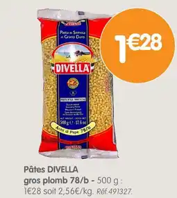 b&m DIVELLA Pâtes gros plomb 78/b offre