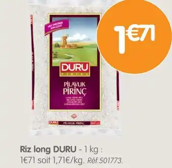 b&m DURU Riz long offre