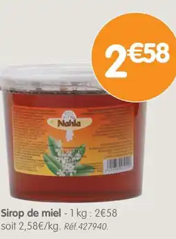 b&m NAHLA Sirop de miel offre