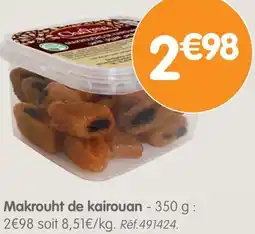 b&m Makrouht de kairouan offre