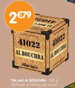 b&m AL BOUCHRA Thé vert offre