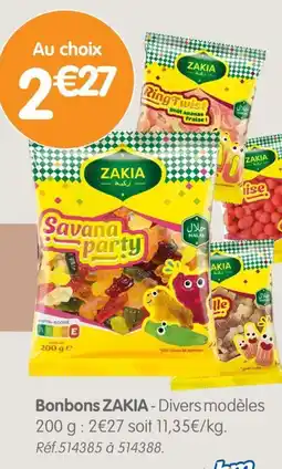 b&m ZAKIA Bonbons offre