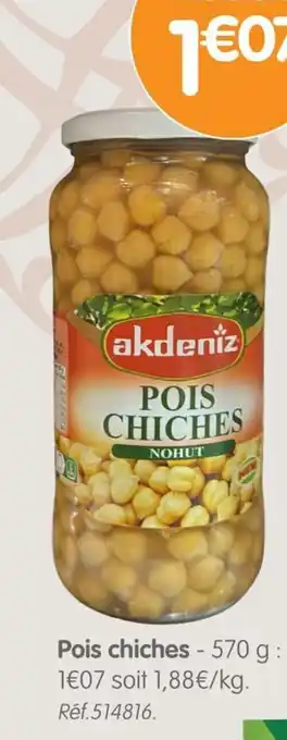 b&m AKDENIZ Pois chiches offre