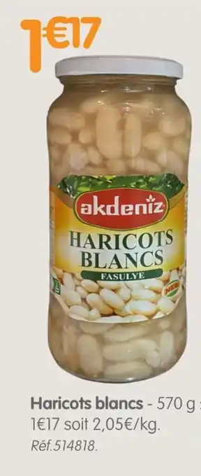 b&m AKDENIZ Haricots blancs offre