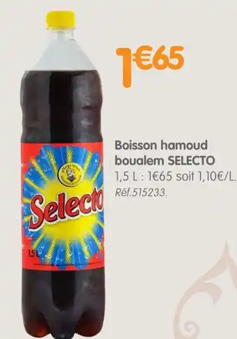 b&m SELECTO Boisson hamoud boualem offre