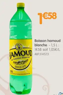 b&m HAMOUD Boisson hamoud blanche offre