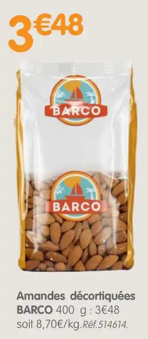 b&m BARCO Amandes décortiquées offre