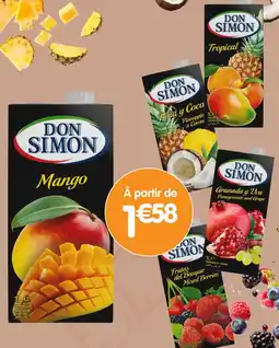 b&m DON SIMON Jus tropical offre