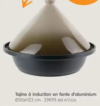 b&m Tajine à induction en fonte d'aluminium offre