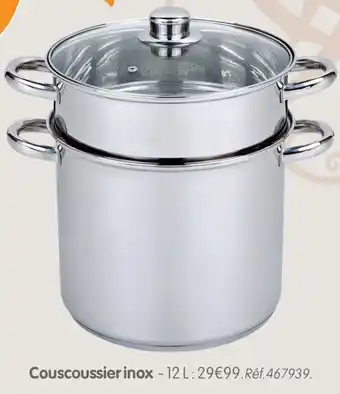 b&m Couscoussier inox offre