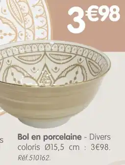 b&m Bol en porcelaine offre