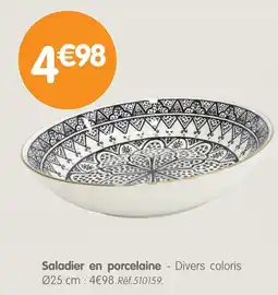 b&m Saladier en porcelaine offre