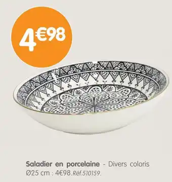 b&m Saladier en porcelaine offre