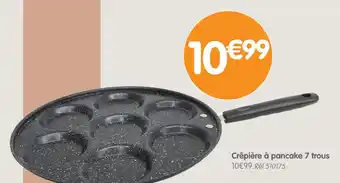 b&m Crêpière à pancake 7 trous offre