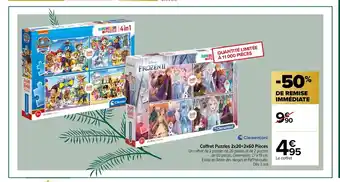 Coffret Puzzles 2x20+20x60 Piéces