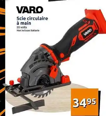 Scie Circulaire Ă Main Varo