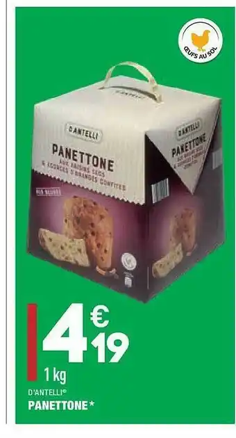 ALDI Panettone D'antelli offre