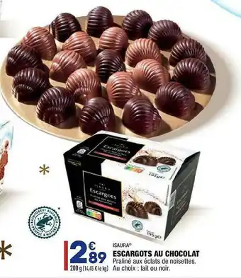 ALDI Escargots Au Chocolat Isaura offre