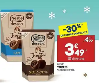 ALDI Truffes Nestlé offre