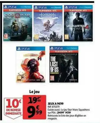 Auchan Jeux offre