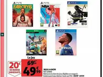 Auchan Jeux offre
