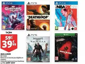 Auchan Jeux offre