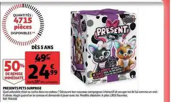 Auchan Presents Pets Surprise offre