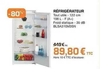 Aviva Réfrigérateur offre