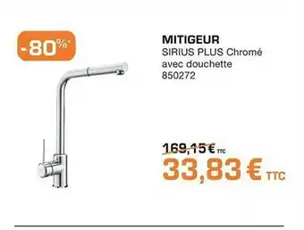 Mitigeur Sirius Plus