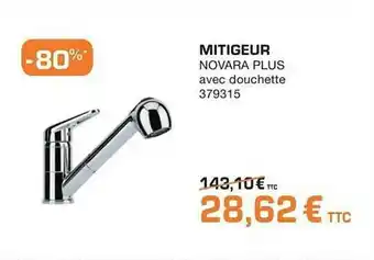 Mitigeur Novara Plus