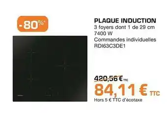 Plaque Induction