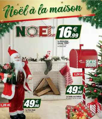 Bazarland Le Père Noël, La Décoration Murale offre