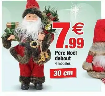 Bazarland Père Noël Debout offre