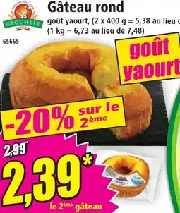 Norma Gâteau rond offre