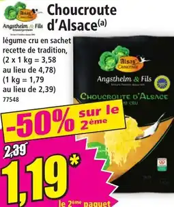 Norma Choucroute d'Alsace offre