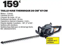 Brico Dépôt Taille-haie thermique offre