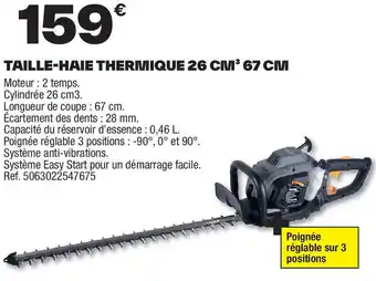 Brico Dépôt Taille-haie thermique offre