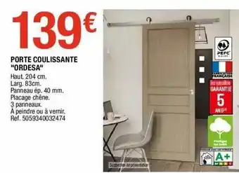 Brico Dépôt Porte Coulissante offre