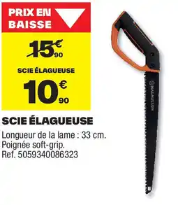 Brico Dépôt Scie élagueuse offre