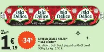 E.Leclerc Saveur délice halal isla délice offre