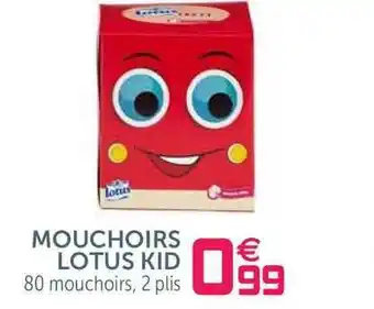 Mouchoirs Lotus Kid