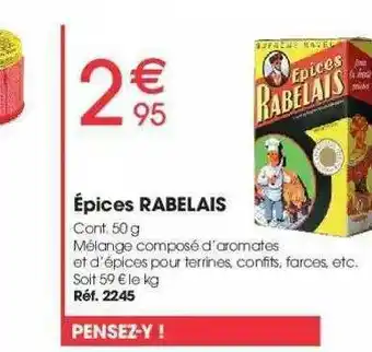 épices Rabelais